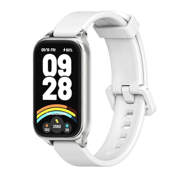 Mijobs Metal Shell Silikone Urrem til Xiaomi Smart Band 9 Active / Redmi Band 3