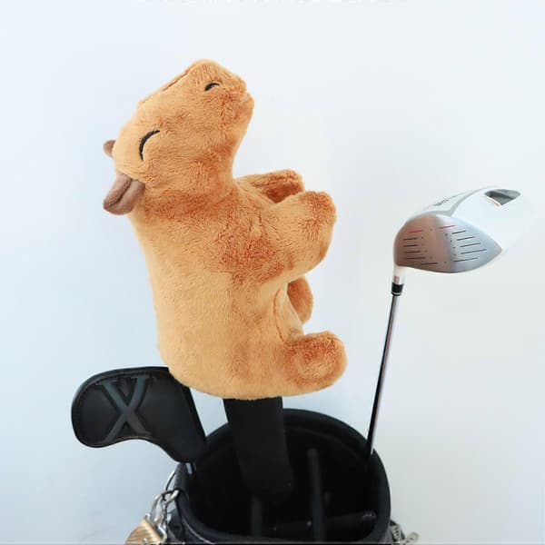 Nytt dyregolfkøllehodebeskyttelse for fairway #3#5#UT golftilbehør golfhodebeskyttelse, golfkøllebeskyttelse nyhet søte gaver