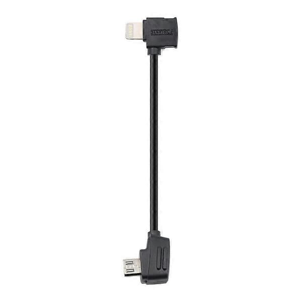 STARTRC 10cm Lightning - Micro USB -muuntosovitin datakaapeli DJI Mavic Mini / Air, Shark -kauko-ohjaimelle