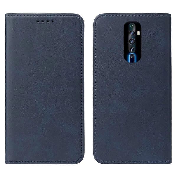 Til OPPO Reno2 Z magnetisk lukning læder telefoncover