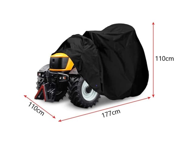 Setetrekk til gressklipper – 177×110×110cm