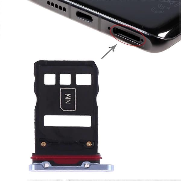 SIM-kortskuff + NM-kortskuff for Huawei P30 Pro