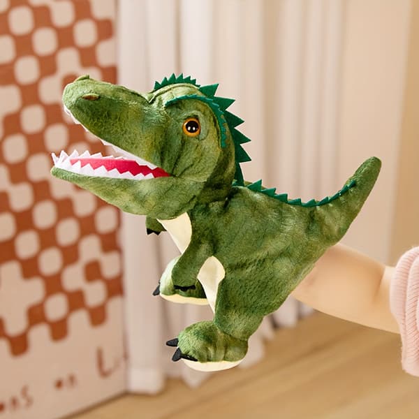 30 cm dinosaurhanddockor dinosaurie fyllda dockor berättelseleksaker fingerdockor dinosaurieleksaker lämpliga för uppträdande