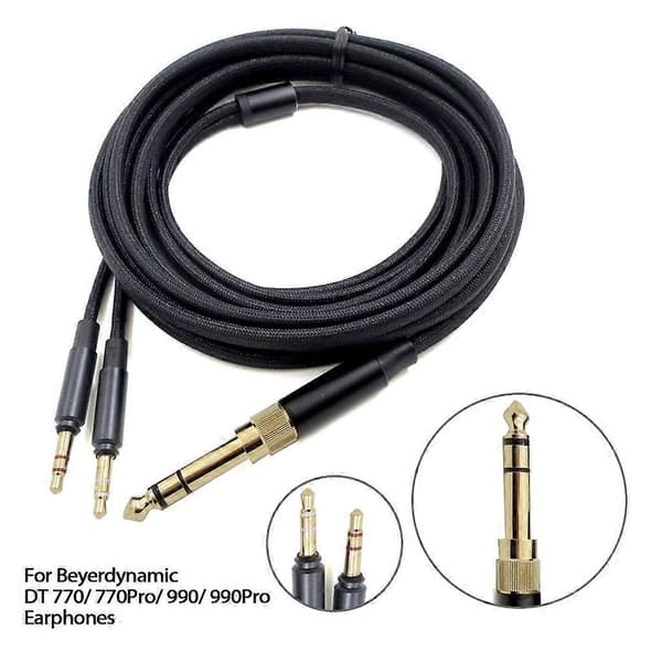 Til Beyer T1 2./3. bærbar hovedtelefonkabel headset reparationslinjer udskiftning