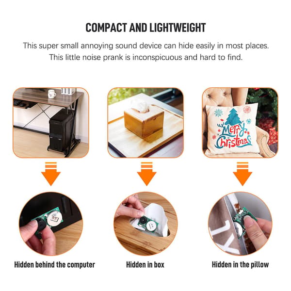 FUUNY Prank Device That Wont Stop Beeping Noisemaker Ultimate Gag Gift FUUNY