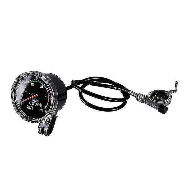 Cykel Speedometer Analog Mekanisk Kilometertæller Med Hardware Universal