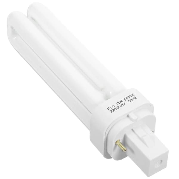 4 stk. Kompakt Lysstofrør 13W Lysstofrør Pære 2-benet Plug-in LED Lampe Pære Tilbehør
