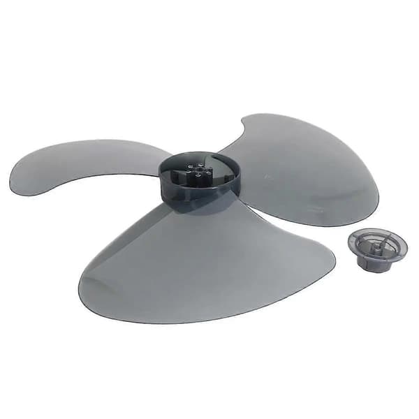 Plastikventilatorblad egnet til 16-tommers vertikal ventilator 3 blade Universaldele Husholdningsplastikventilator