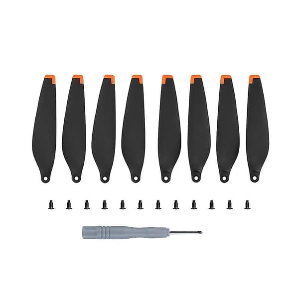 8 stk. propeller kompatible til DJI Mini 3 drone tilbehør dobbeltsidet farverig 6030f klinge lavere