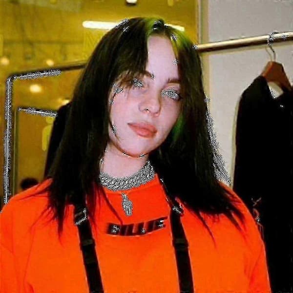 Billie Eilish Halskæder til kvinder - Sølvvedhæng til Billie Eilish-fans