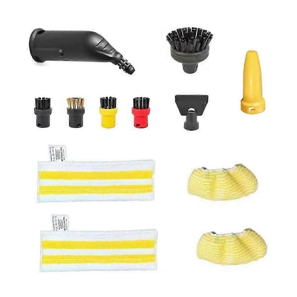 For Karcher SC1 SC2 SC3 SC4 SC5 damprenser delerstatning dampmopp rund børstehode rengjøring av hjemmet