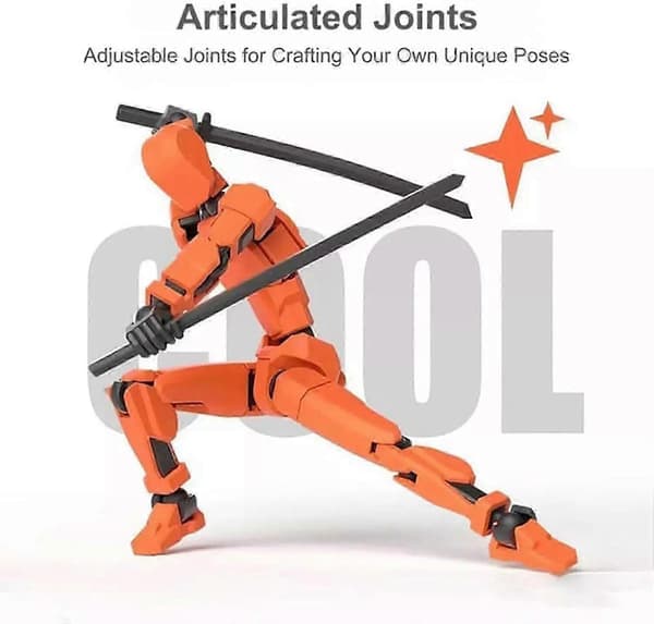 Dummy13 Magnetisk Actionfigur Sæt, 3D Magnetisk Actionfigur Sæt