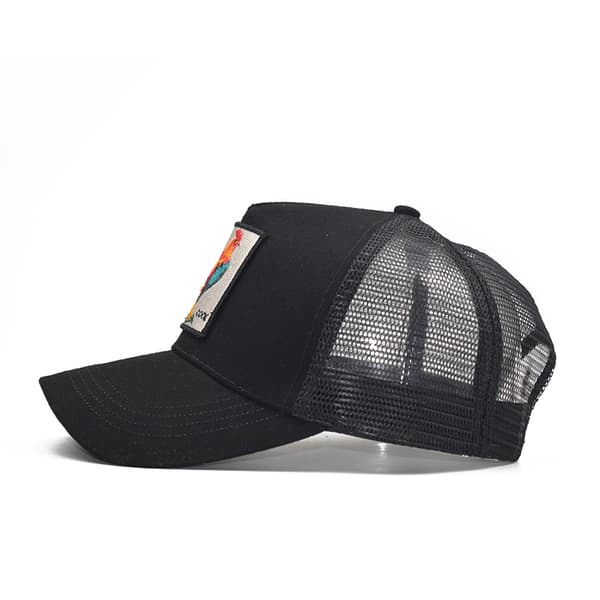 Hane Unisex Justerbar Mesh Snapback Trucker Hatt Brodert