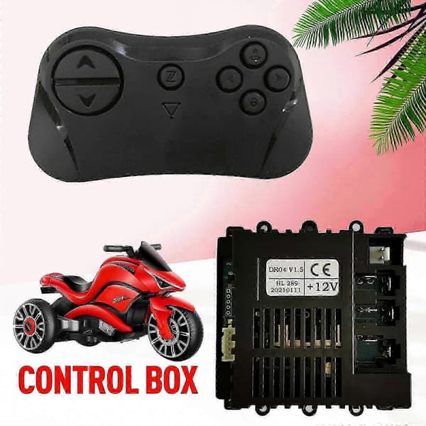 12V elektrisk bilmottakerkontrollboks med ZM DR04-kontroller for barn -jy-modell