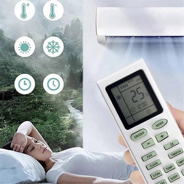 YB1FA Ersättningsfjärrkontroll för Gree/Sinclair Luftkonditionering YB1F2/1F2F