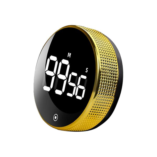 Magnetisk selvregulerende LED digital timer for kjøkken og trening