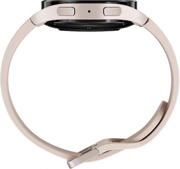 Passer til Samsung Galaxy Watch 5 6 4 silikonrem, flat spenne smartklokkerem universal - rosa
