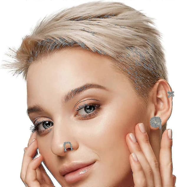Tryk Ørering til Keloid, Keloid Øreringe Tryk Clip, Kompression