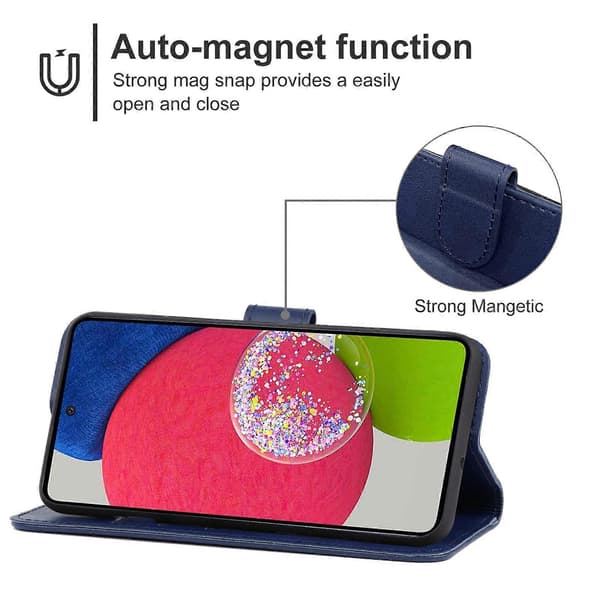 Til Samsung Galaxy A53 5G lædertelefoncover