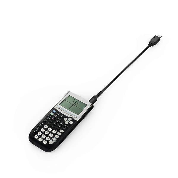 Universal 1,5 m USB 5-Pin opladerkabel til Texas Instruments TI-84 Plus CE