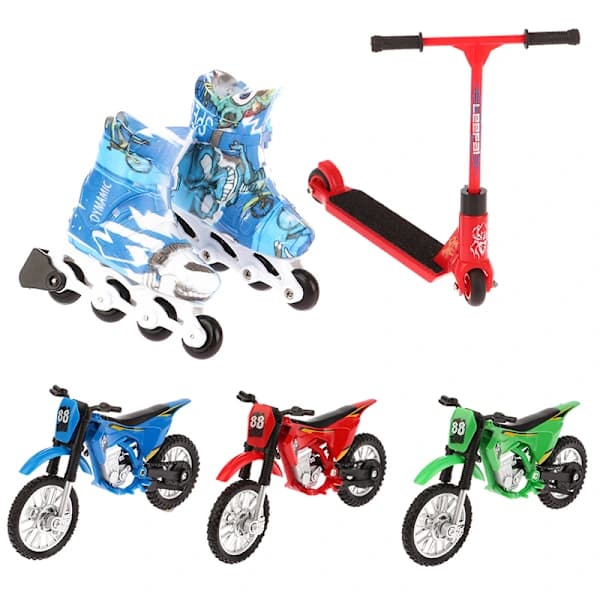 Sormiskeittilauta Tech Two Wheel Mini Scooter Sormilauta Sh A6 Punainen Moottori