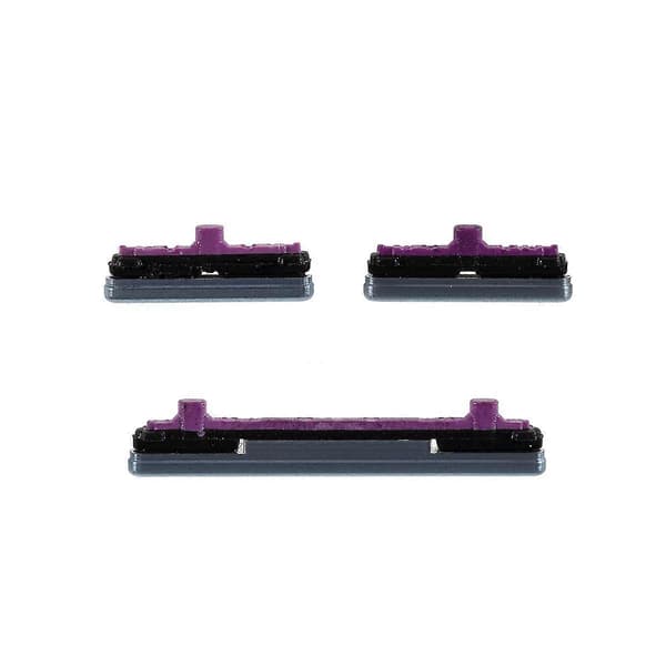 Til Samsung Galaxy S10 G973/S10 Plus G975 3 stk./sæt OEM Tænd/Sluk og Volume Sideknapper