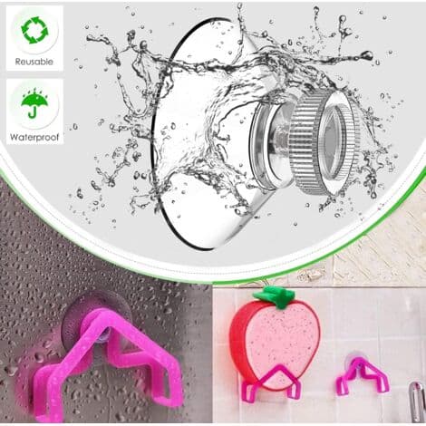 Sugkoppssats med 25 sugkoppar Ø 40 mm M4 - Transparenta sugknappar med räfflad mutter