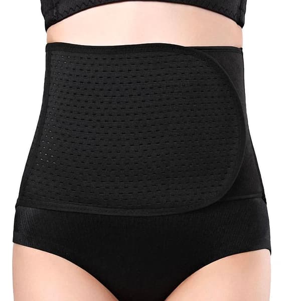 Bekväm Korsett, Postpartum - Svart - One Size