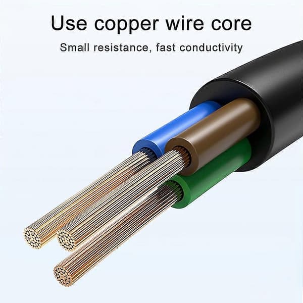Type A 100CM USB-C til XT60 adapterbar Type-C til XT60 ladekabel støtter PD 100W 20V/5A hurtiglading