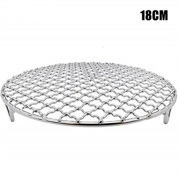 Grilliritilä ruostumaton teräs pyöreä Ø 15 18 20 24 29cm Grilli BBQ UUSI