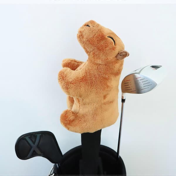 Nytt dyregolfkøllehodebeskyttelse for fairway #3#5#UT golftilbehør golfhodebeskyttelse, golfkøllebeskyttelse nyhet søte gaver