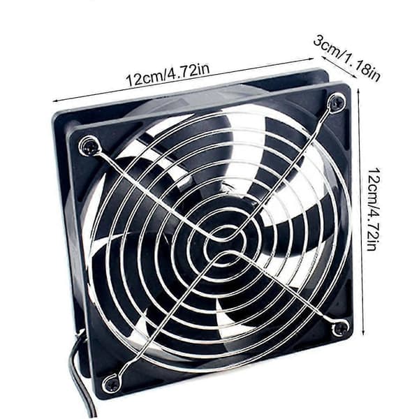 100V 240V 2700rpm Kabinetventilator til ventilation og køling i serverrum