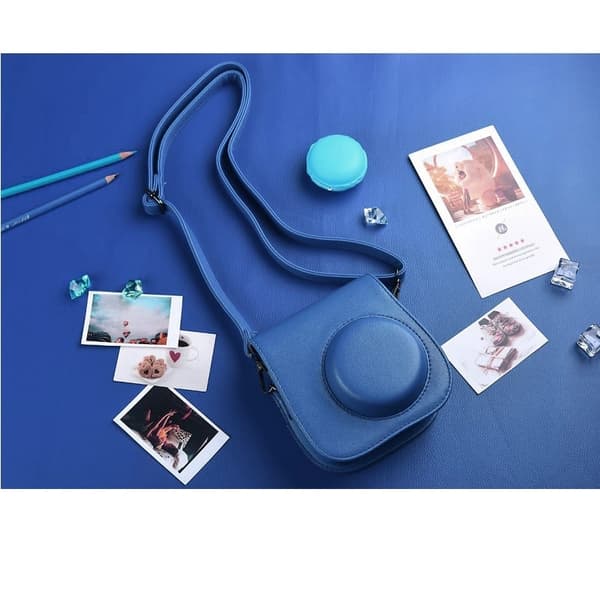 Kamerataske til Fujifilm Instax Mini 9/8/8+, Koboltblå