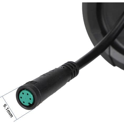 Kukirin M4 Max el-løbehjul instrumentbræt tilbehør, 5-bens nøgledisplay.