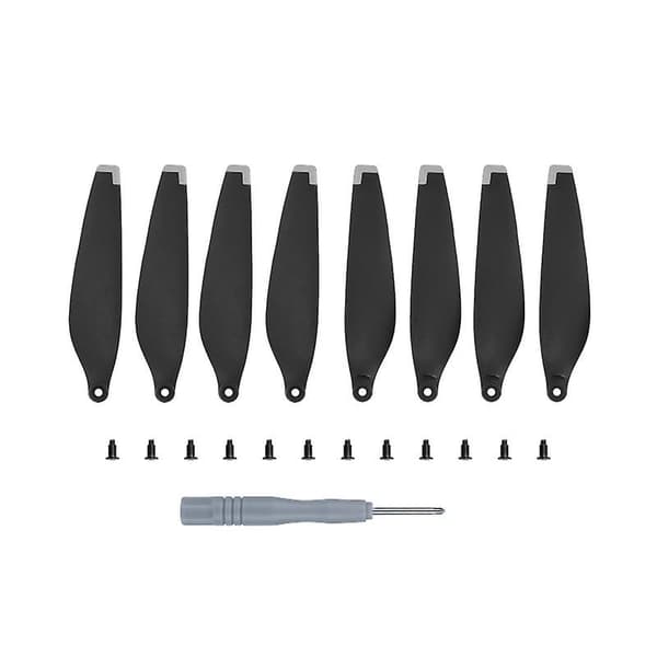 8 stk. propeller kompatible til DJI Mini 3 drone tilbehør dobbeltsidet farverig 6030f klinge lavere