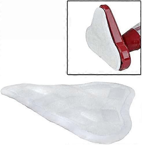 6-pak dampmoppe-erstatningspuder til H2O X5, vaskbar mikrofiber, sikker velcro, sikker til flere gulvtyper