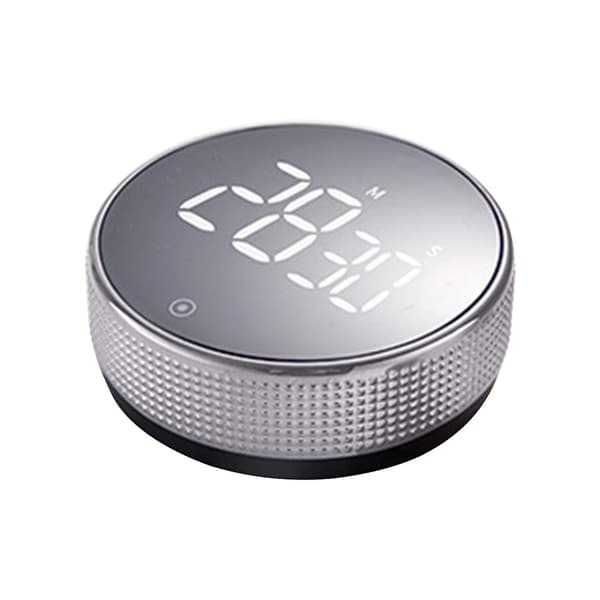 Magnetisk selvregulerende LED digital timer for kjøkken og trening