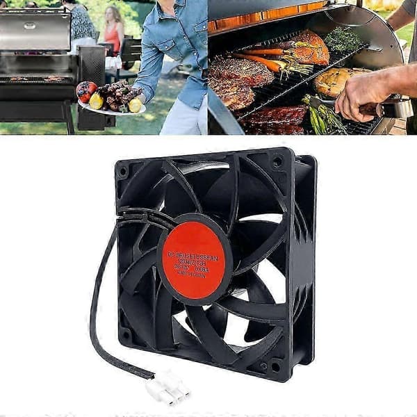 Char-Griller GRAVITY FED 980 tuuletin Turbo Boostilla
