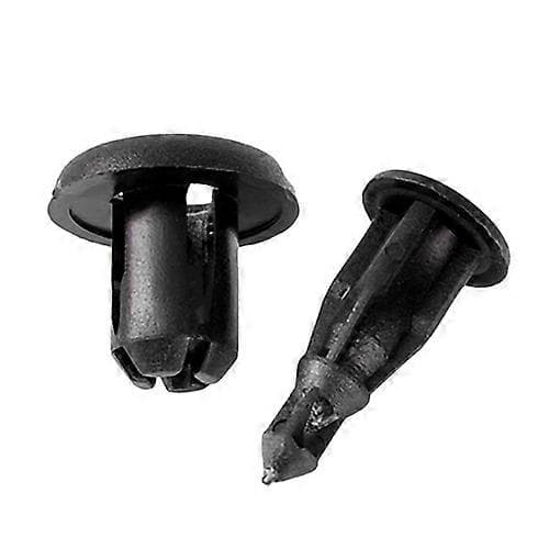 50 stk naglefester skjermholder trykklemme 10 mm hull for bil