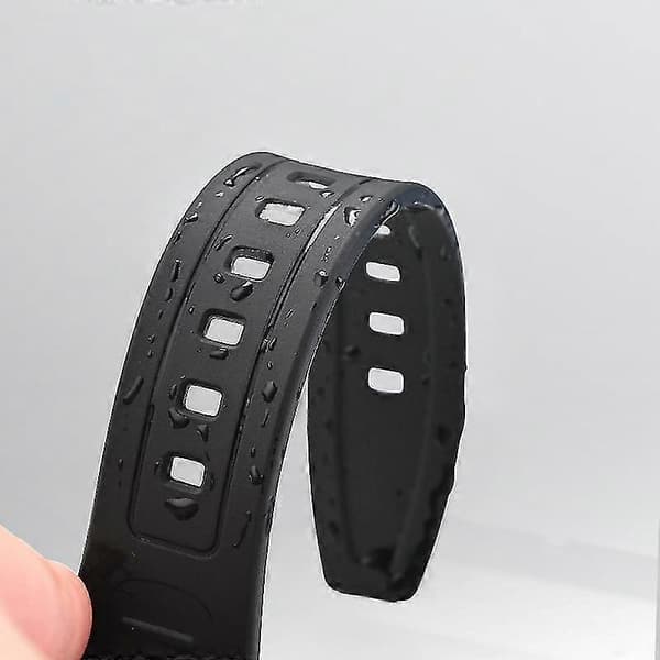 18MM Urrem til Casio W-800H F-91 W-218H Urrem Erstatning Sort Rem