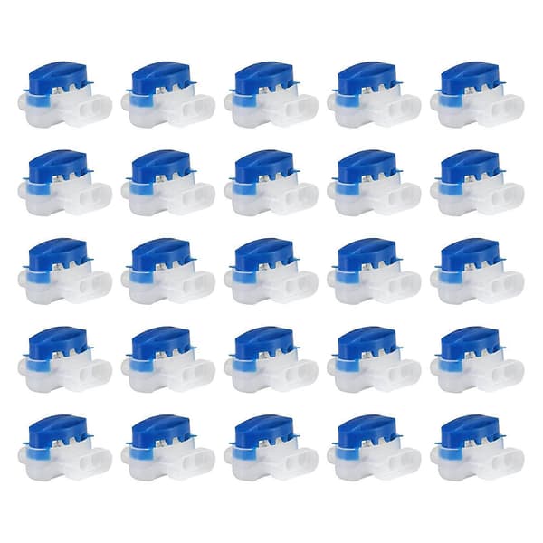314 Vanntette 3-hulls kabelkontakter 25 stk/sett Tilbehør Gadget for Automower Gardena Robotgressklipper Utstyr