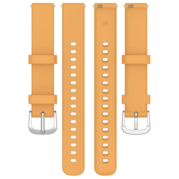Til Garmin Lily 2 Silikone Urremme 14mm Vandtætte Bløde Udskiftningsremme
