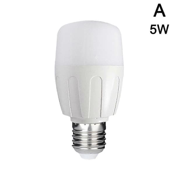 E27 Lyd Radar Bevægelsessensor LED Globe Natlampe Pære