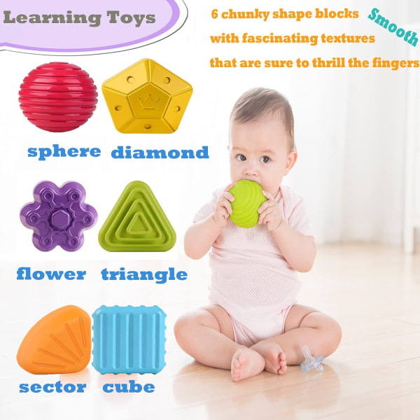 Leksaker för 1-2 år gamla pojkar och flickor, baby leksaker, col