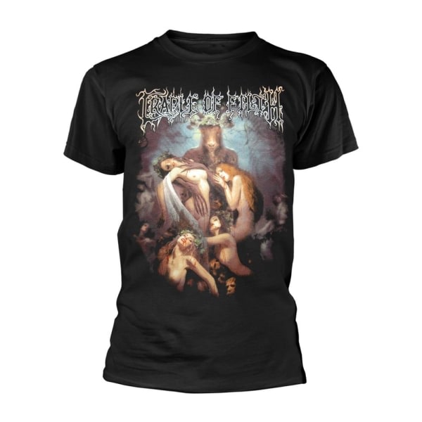 Cradle Of Filth Unisex Adult Hammer Of The Witches T-paita S Bl Musta S