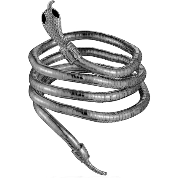 Böjbart ormhalsband för kvinnor flexibelt justerbart ormarmband ormchoker