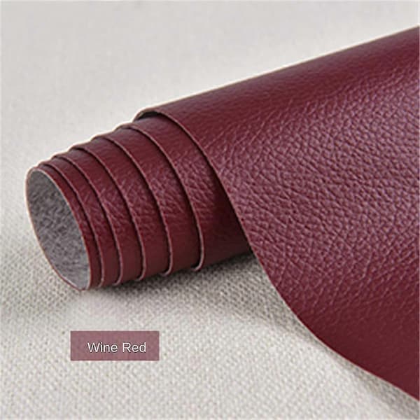 Self-adhesive leather patch for repair wine 25X30 wine wine 25X30