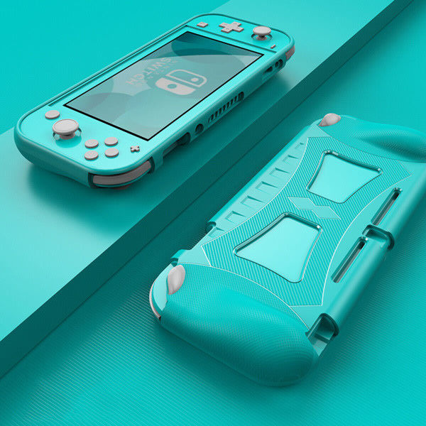 Støtsikkert deksel for Nintendo Switch Lite - mykt silikon - blått