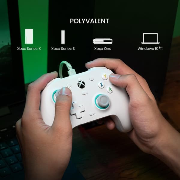 G7 SE kablet controller til Xbox Series X|S, Xbox One og Windows 10/11, Plug and Play-spilcontroller med Hall Effect Joysticks/Hall Trigg