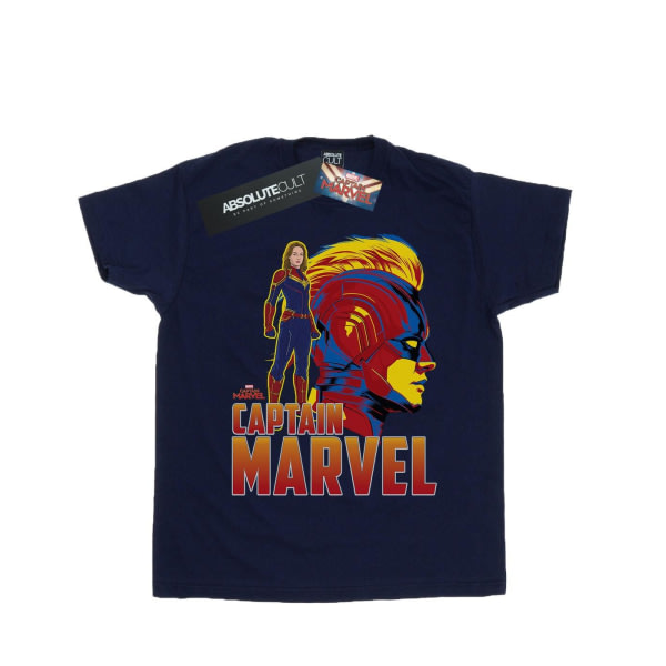Marvel Boys kapteeni Marvel Character T-paita 5-6 vuotta laivastonsininen laivastonsininen 5-6 vuotta